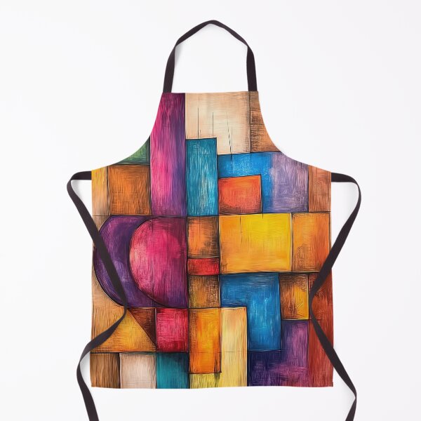 Item preview, Geometric Symphony - Modern Abstract Squares Art designed and sold by TheSillySartor.