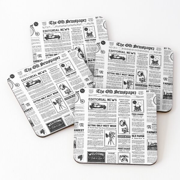 Item preview, antique 1920s flapper newspaper vintage black white designed and sold by Gossip Rag.