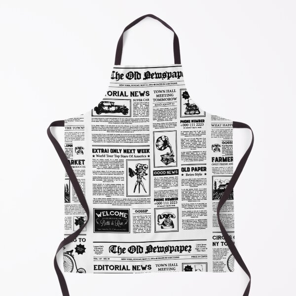 Item preview, antique 1920s flapper newspaper vintage black white designed and sold by Gossip Rag.