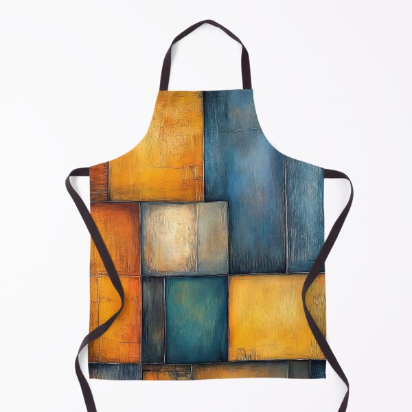 Item preview, Modern Grid Harmony - Abstract Color Block Art designed and sold by TheSillySartor.