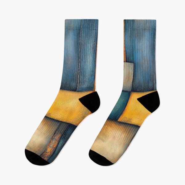 Item preview, Modern Grid Harmony - Abstract Color Block Art designed and sold by TheSillySartor.
