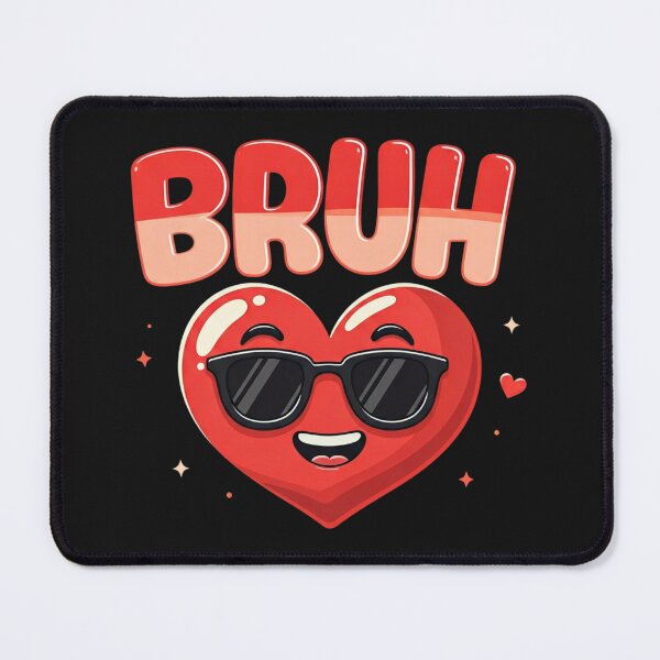 Item preview, BRUH Heart Sunglasses designed and sold by Alex Songs.