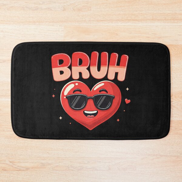 Item preview, BRUH Heart Sunglasses designed and sold by Alex Songs.