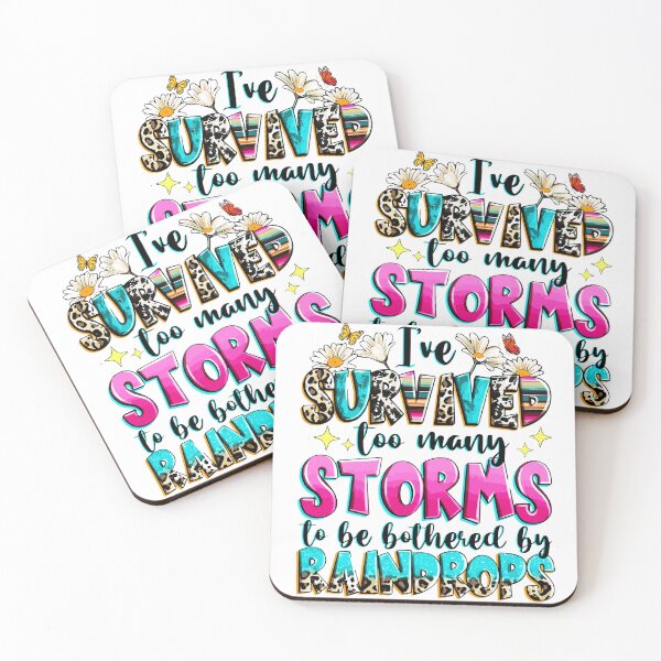 Item preview, I've Survived Too Many Storms To Be Bothered By Raindrops designed and sold by martinnarko.