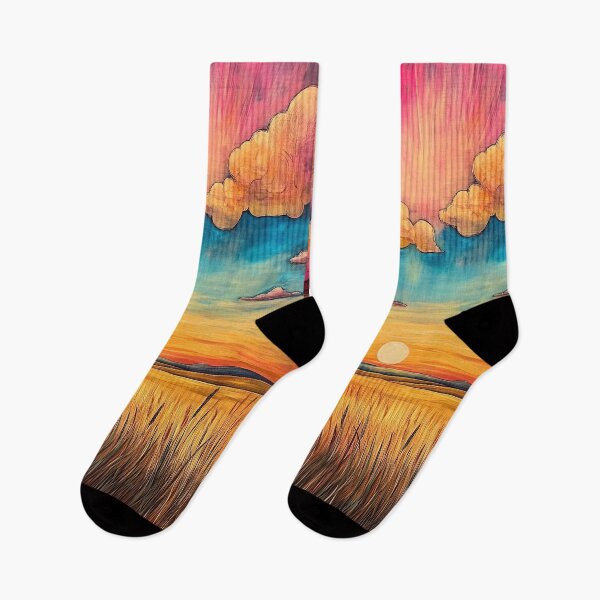 Item preview, Prairie Sunset Dreams - Golden Wheat Field Art designed and sold by TheSillySartor.