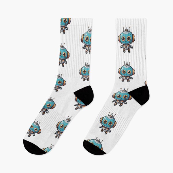 Item preview, Cute Robot Sticker 4 designed and sold by Domo-Design.