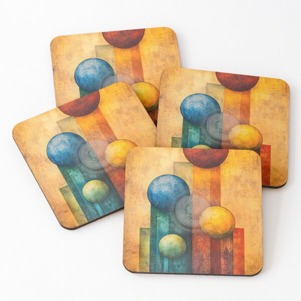 Item preview, Celestial Balance - Modern Geometric Abstract Art designed and sold by TheSillySartor.
