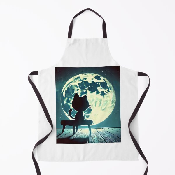 Item preview, Cat & Moon I designed and sold by VeenyOcicat.