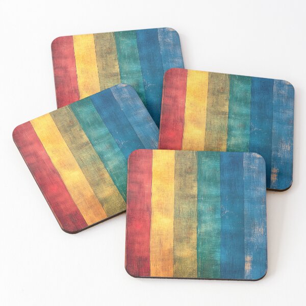 Item preview, Rainbow Timbers - Weathered Pride Art designed and sold by TheSillySartor.