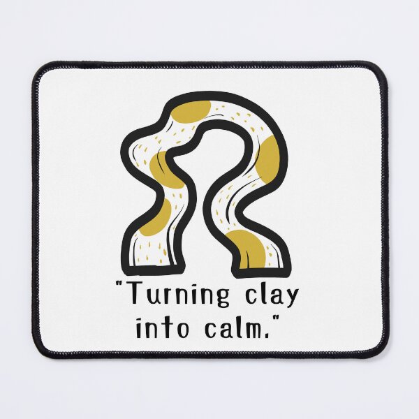 Item preview, Pottery Quotes Stickers & Apparel | Unique Ceramic Art for Mugs, T-Shirts, and More designed and sold by SaitonG.