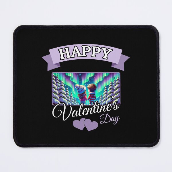 Item preview, Valentine's Day - The Northern Lights designed and sold by Manic Merch Designs.