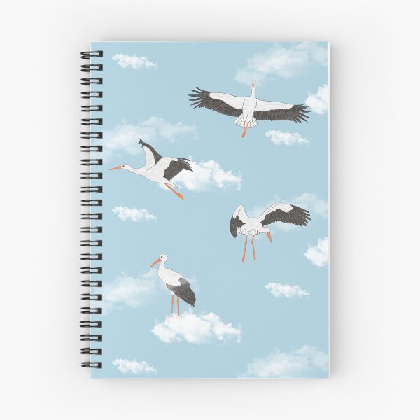 Item preview, Flying Storks designed and sold by Scrabbly Doodles.
