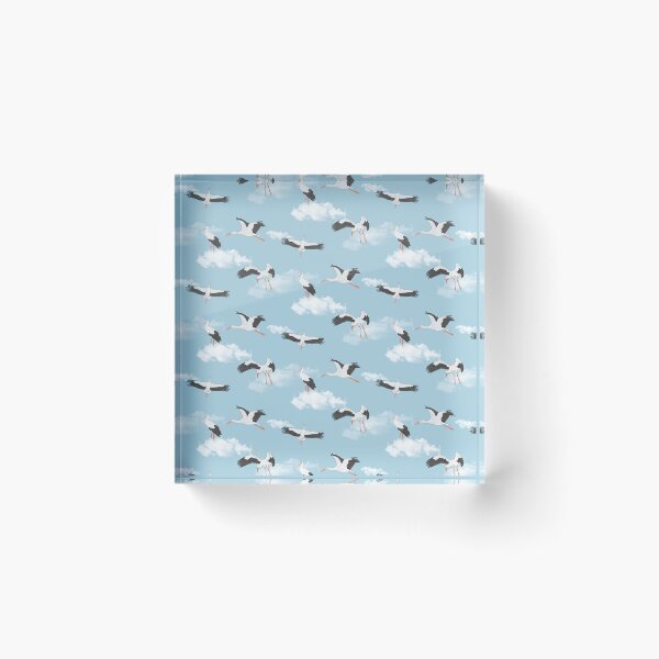 Item preview, Flying Storks designed and sold by Scrabbly Doodles.