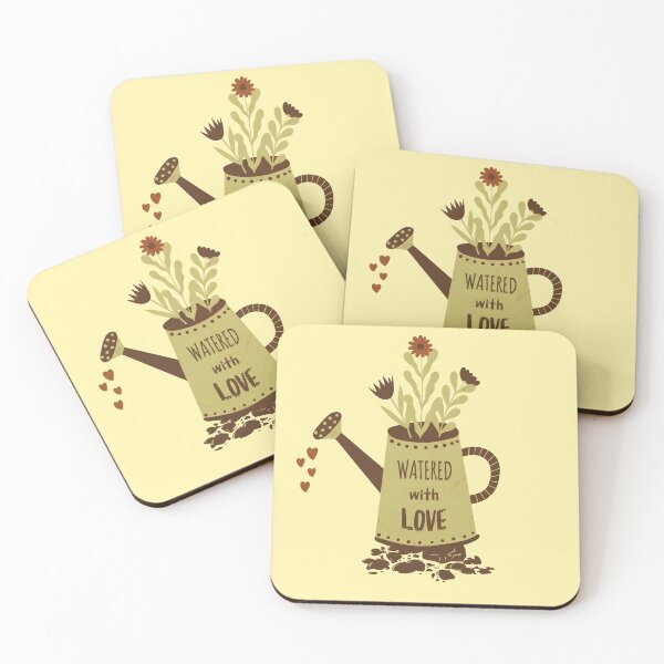 Item preview, Watered With Love - Valentine's Day Gift - Gardening Gift designed and sold by TTeamDesigns.