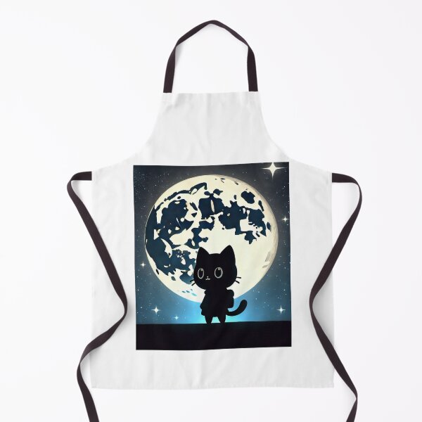 Item preview, Cat & Moon H designed and sold by VeenyOcicat.