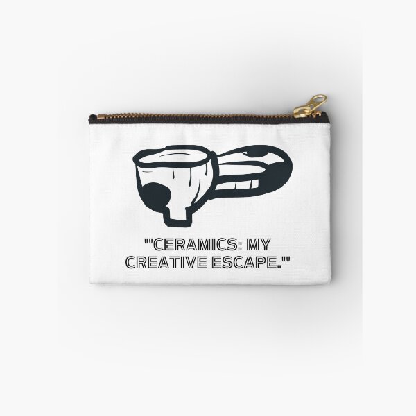 Item preview, Pottery Quotes Stickers & Apparel | Unique Ceramic Art for Mugs, T-Shirts, and More designed and sold by SaitonG.