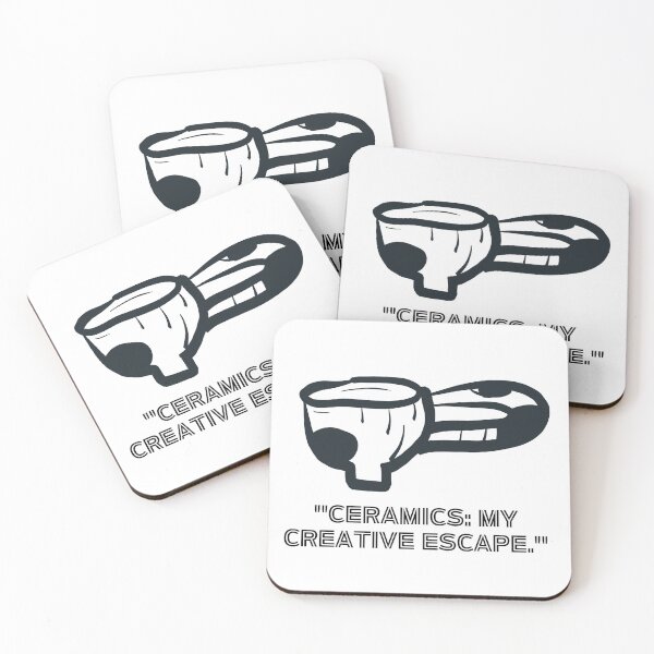 Item preview, Pottery Quotes Stickers & Apparel | Unique Ceramic Art for Mugs, T-Shirts, and More designed and sold by SaitonG.