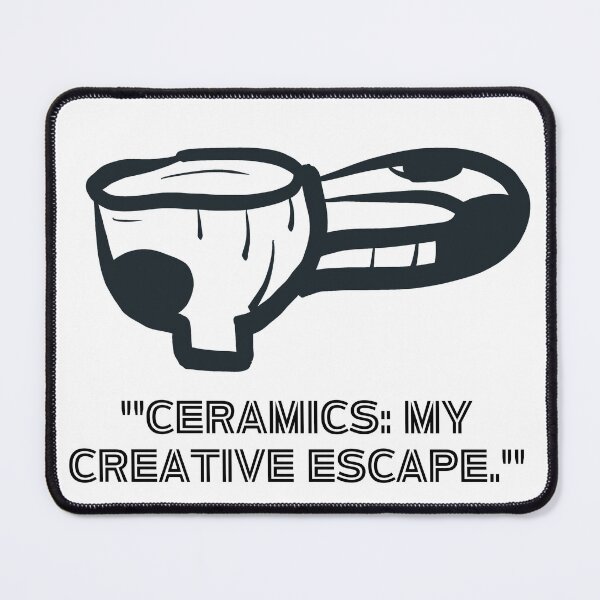 Item preview, Pottery Quotes Stickers & Apparel | Unique Ceramic Art for Mugs, T-Shirts, and More designed and sold by SaitonG.