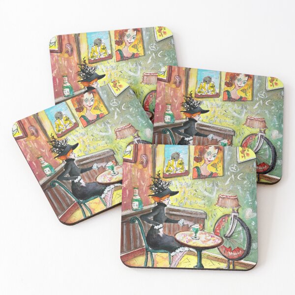 Item preview, The Lautrec Girl In A Ruin Bar In Budapest designed and sold by Goodaboom.