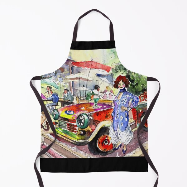 Item preview, The Klimt Girl In A Ruin Bar In Budapest designed and sold by Goodaboom.