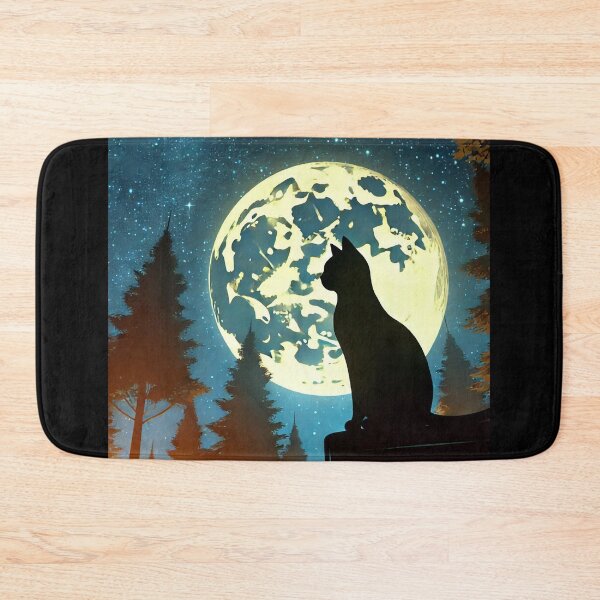 Item preview, Cat & Moon F designed and sold by VeenyOcicat.