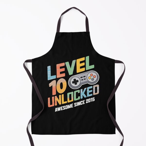 Item preview, Level 10 Unlocked Gamer 10th Birthday 2015 2025 gaming video computer designed and sold by w1ckerman.