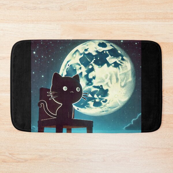 Item preview, Cat & Moon C designed and sold by VeenyOcicat.