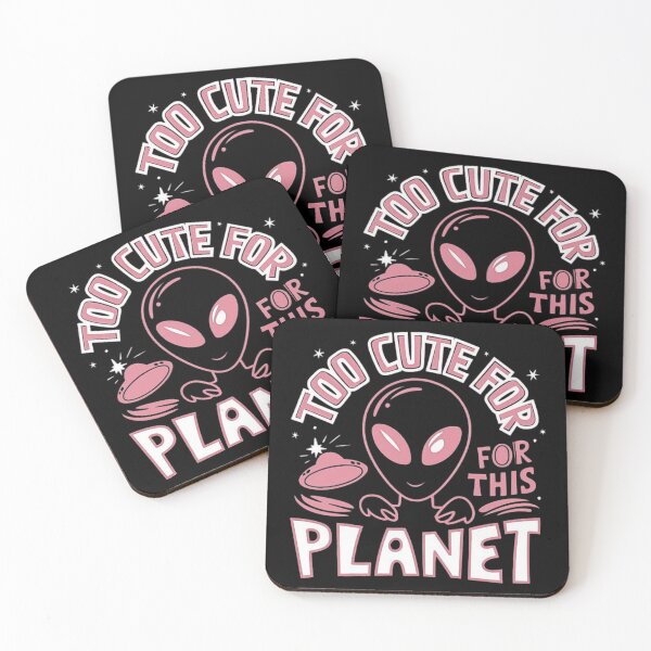 Item preview, Too Cute Alien Design - Adorable Extraterrestrial Art designed and sold by love3617.