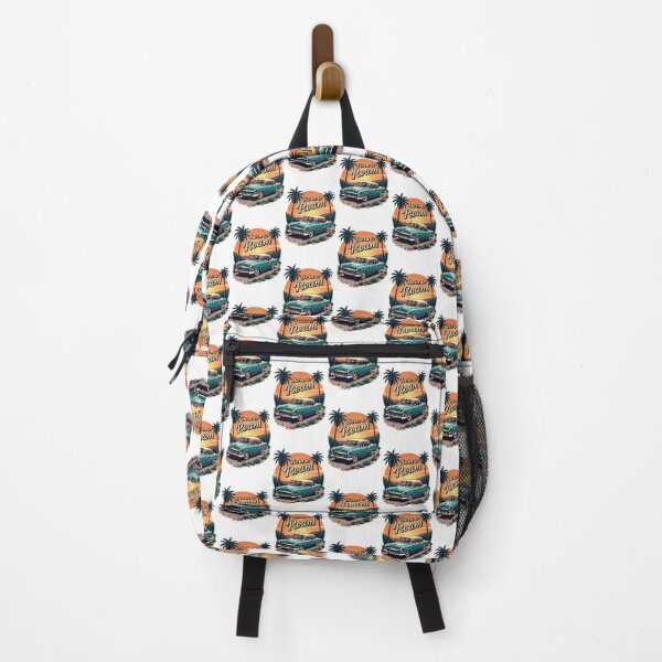 Item preview, Born to Roam Retro Vintage Car Sunset Design designed and sold by samtheai.