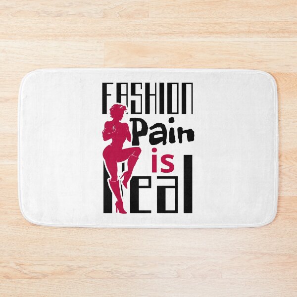 Item preview, Fashion Pain Is Real Crimson Silhouette Of Strength And Grace designed and sold by SplashTastic.