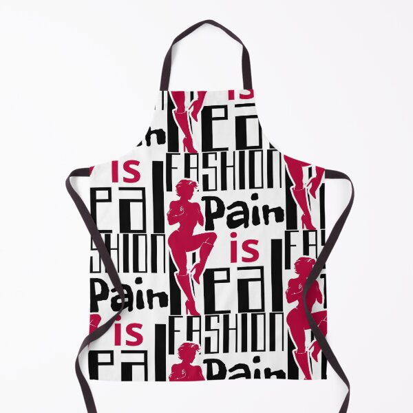 Item preview, Fashion Pain Is Real Crimson Silhouette Of Strength And Grace designed and sold by SplashTastic.