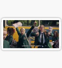Lesbians really do exist! (Derry Girls, Channel 4) Sticker