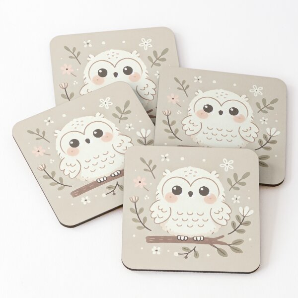 Artikelvorschau, Cute Owl on Branch entworfen und verkauft von carries-anatomy.