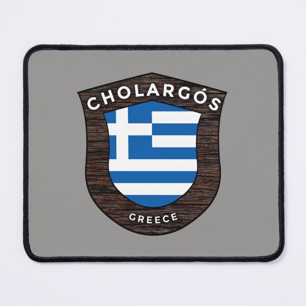 Item preview, Cholargós Greece Emblem Flag designed and sold by World Designs.