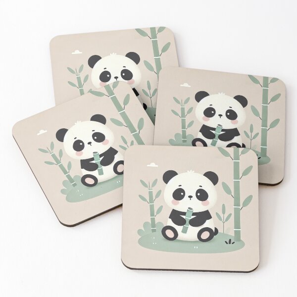 Item preview, Adorable Panda Playing Bamboo Flute designed and sold by carries-anatomy.