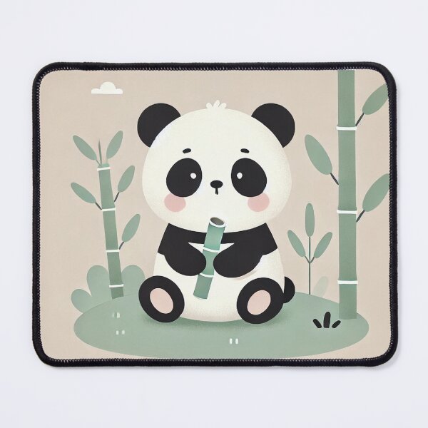 Artikelvorschau, Adorable Panda Playing Bamboo Flute entworfen und verkauft von carries-anatomy.