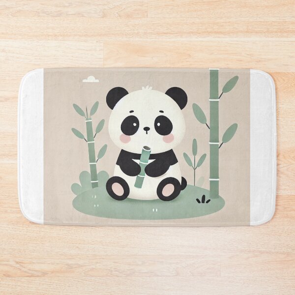 Artikelvorschau, Adorable Panda Playing Bamboo Flute entworfen und verkauft von carries-anatomy.