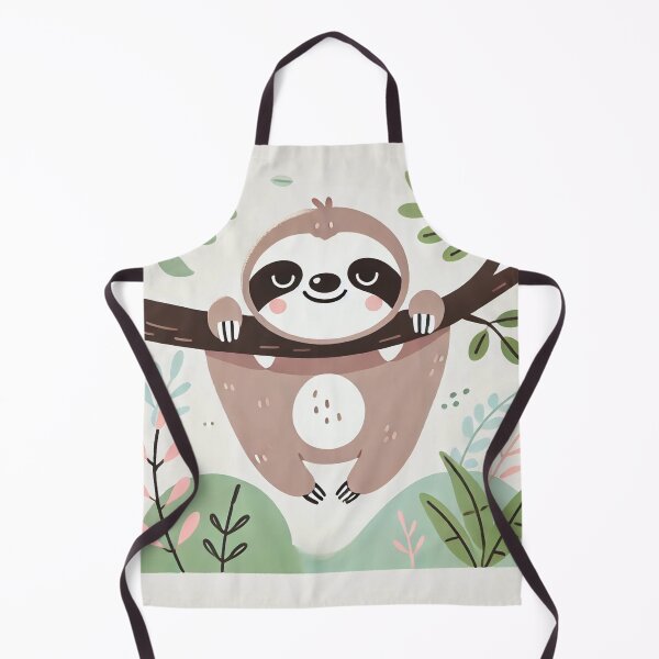 Item preview, Sloth Hanging on a Branch Cartoon designed and sold by carries-anatomy.