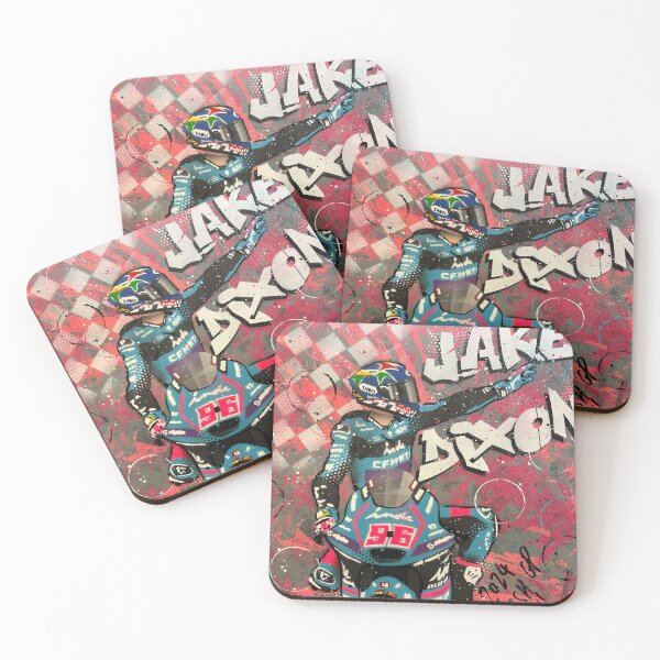 Item preview, Jake Dixon Moto2 graffiti painting by DRAutoArt designed and sold by DRAutoArt.