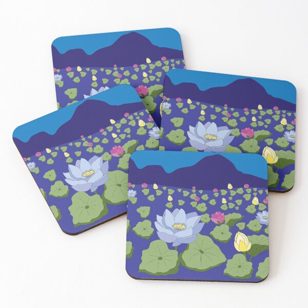 Item preview, The lake of lotus flowers designed and sold by Cartoon Spain.