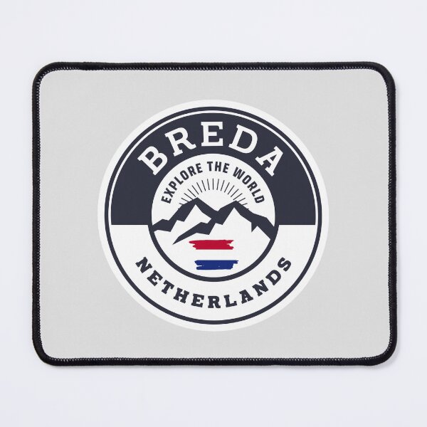 Item preview, Breda Netherlands Black and White Crest designed and sold by World Designs.
