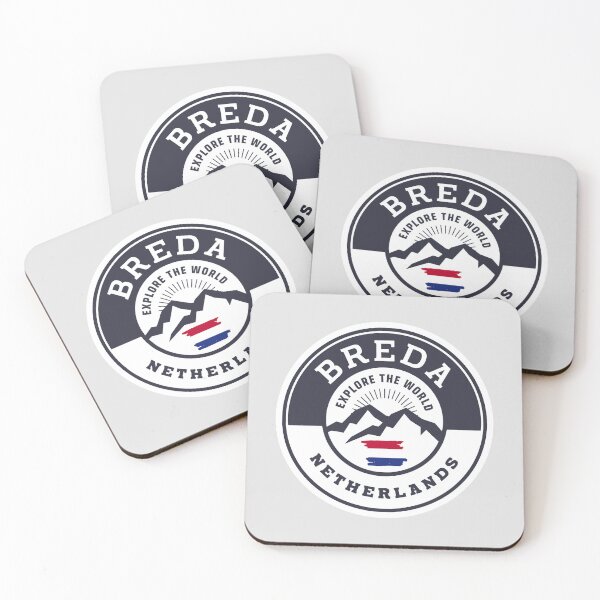Item preview, Breda Netherlands Black and White Crest designed and sold by World Designs.