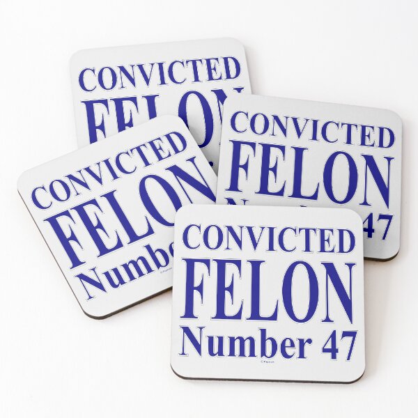 Item preview, CONVICTED FELON number 47 designed and sold by Paparaw.