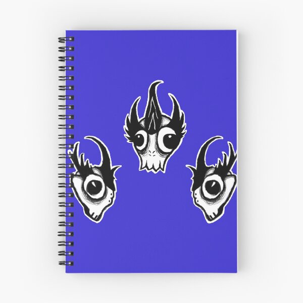 Item preview, Blue Happy Skulls designed and sold by Platinumfrog.