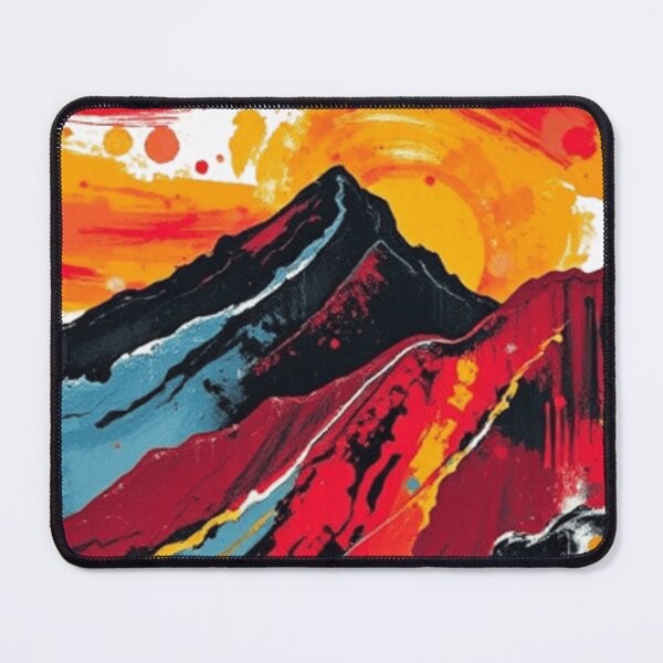 Item preview, Sunset mountain range designed and sold by GiantTaro.