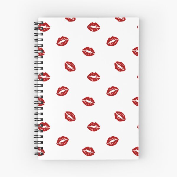 Item preview, Red Lips Kiss Pattern designed and sold by Patterneer.