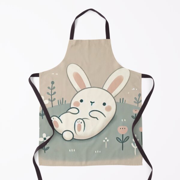Item preview, Relaxing Bunny in a Field of Flowers designed and sold by carries-anatomy.