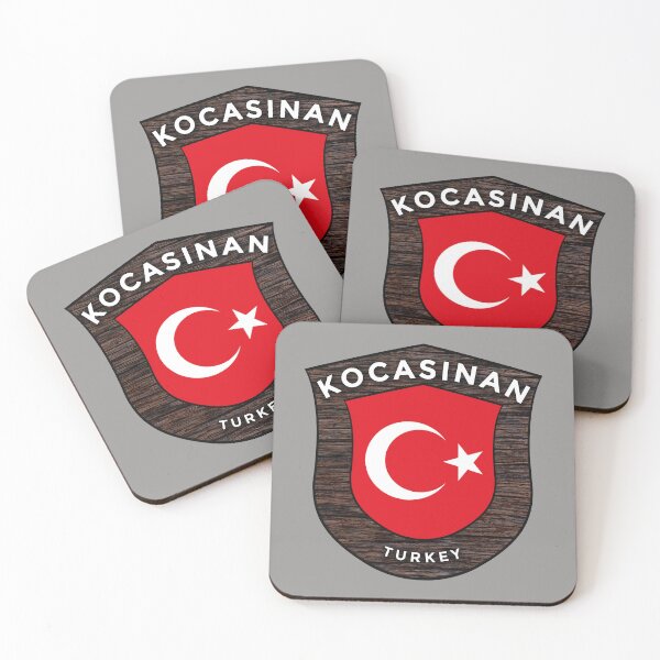 Item preview, Kocasinan Turkey Emblem Flag designed and sold by World Designs.