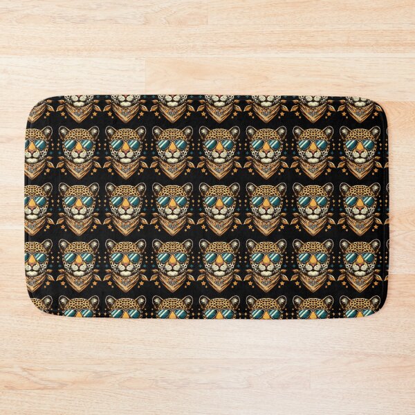Item preview, Leopard Wearing Leopard Scarf Animal Wearing Sunglasses designed and sold by Artistoos.
