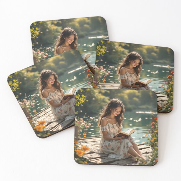 Item preview, Girl with book in hand designed and sold by Marcu Ioachim.